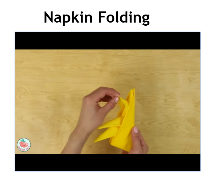 Folding Napkins Lab