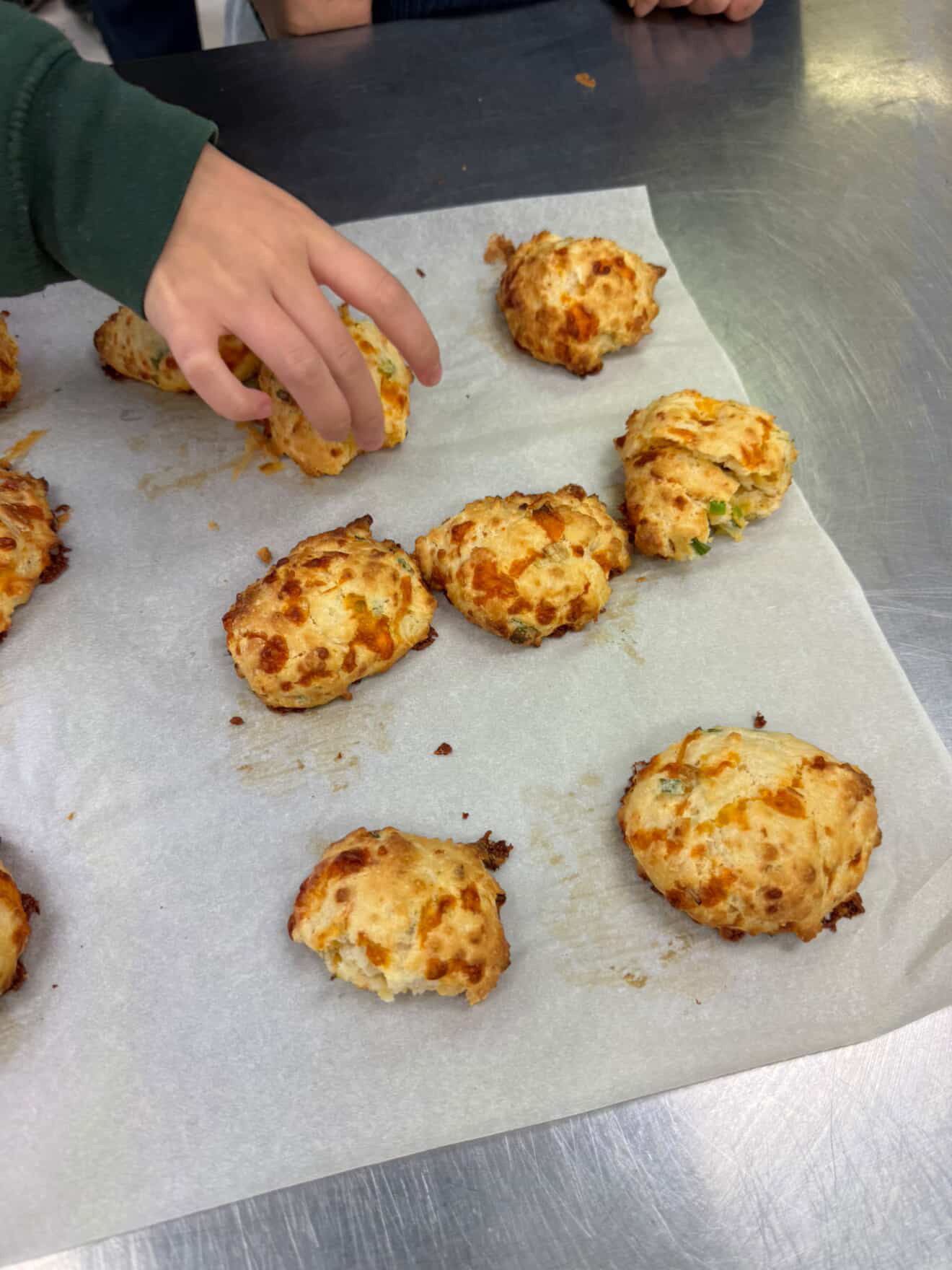 Onion Cheddar Biscuits